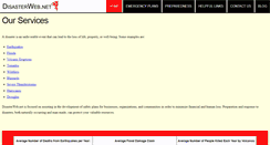 Desktop Screenshot of disasterweb.net